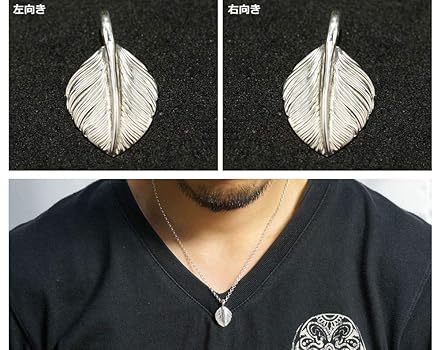 First Arrow's ハートフェザーL サイズ ネックレス　 45cm Amazon | [ファーストアローズ] ハートフェザー Lサイズ